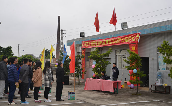 奮勇爭先，鑫發第五屆運動會